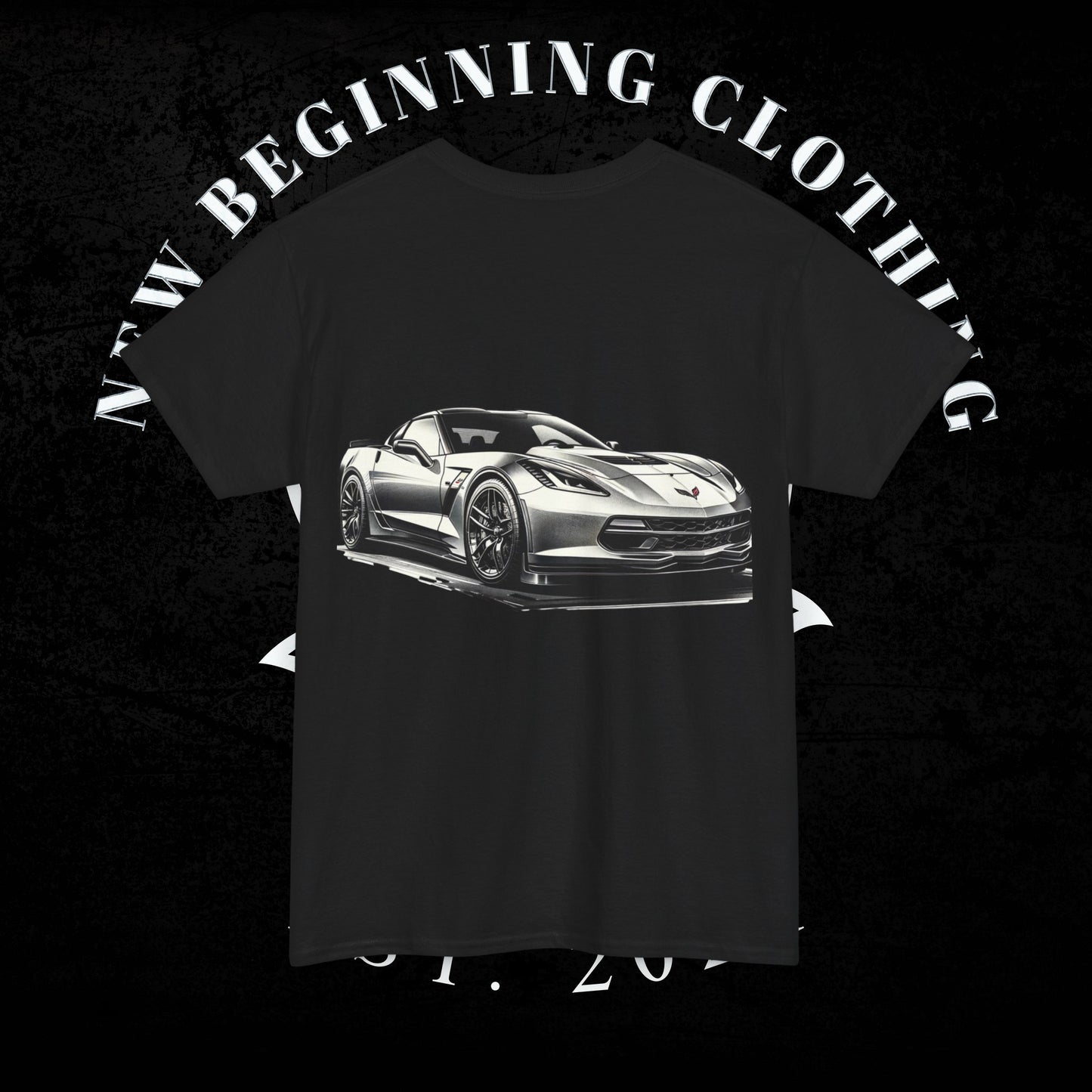 C6 Corvette Graphic Black T-Shirt 