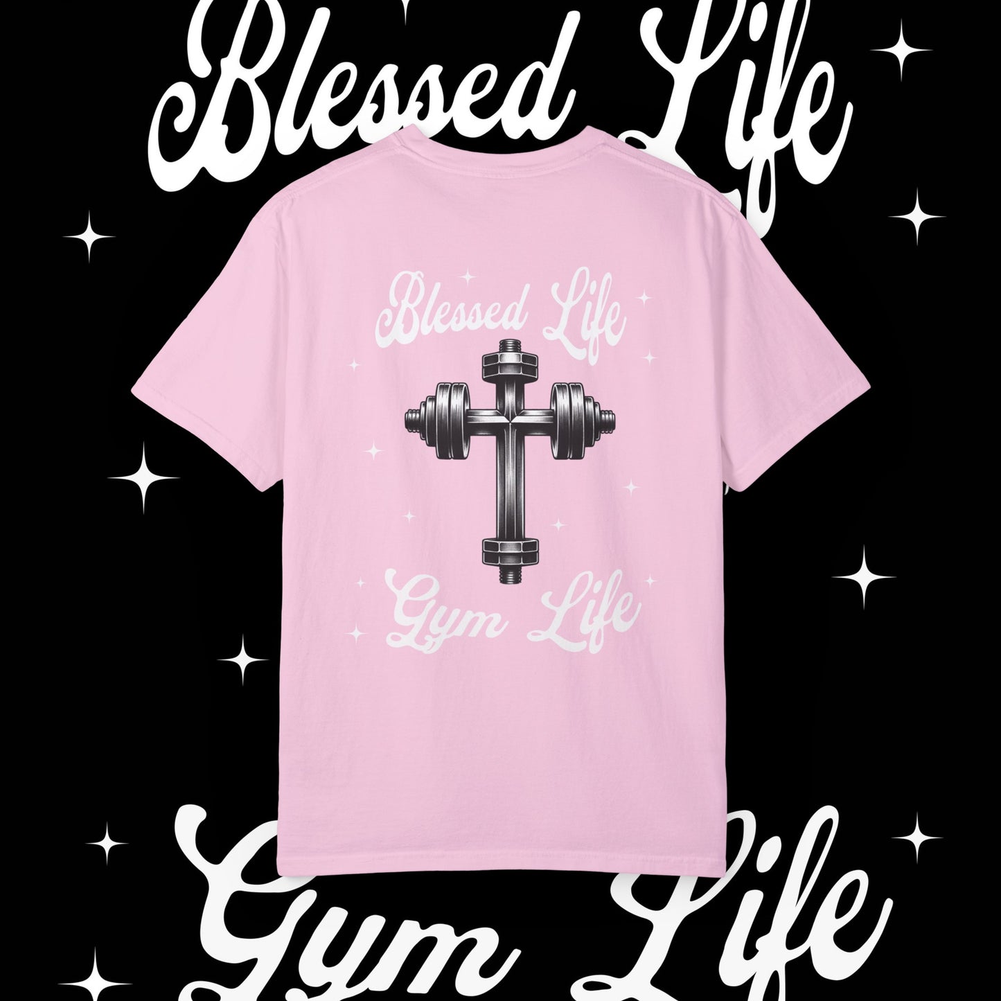 Blessed Life Gym Life Graphic Blossom T-Shirt