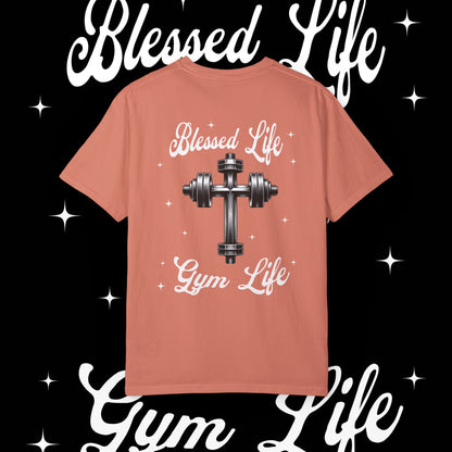 Blessed Life Gym Life Graphic Terracotta T-Shirt 