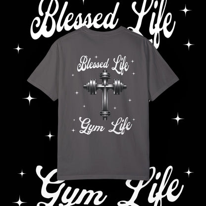 Blesse Life Gym Life Graphic Gray T-Shirt