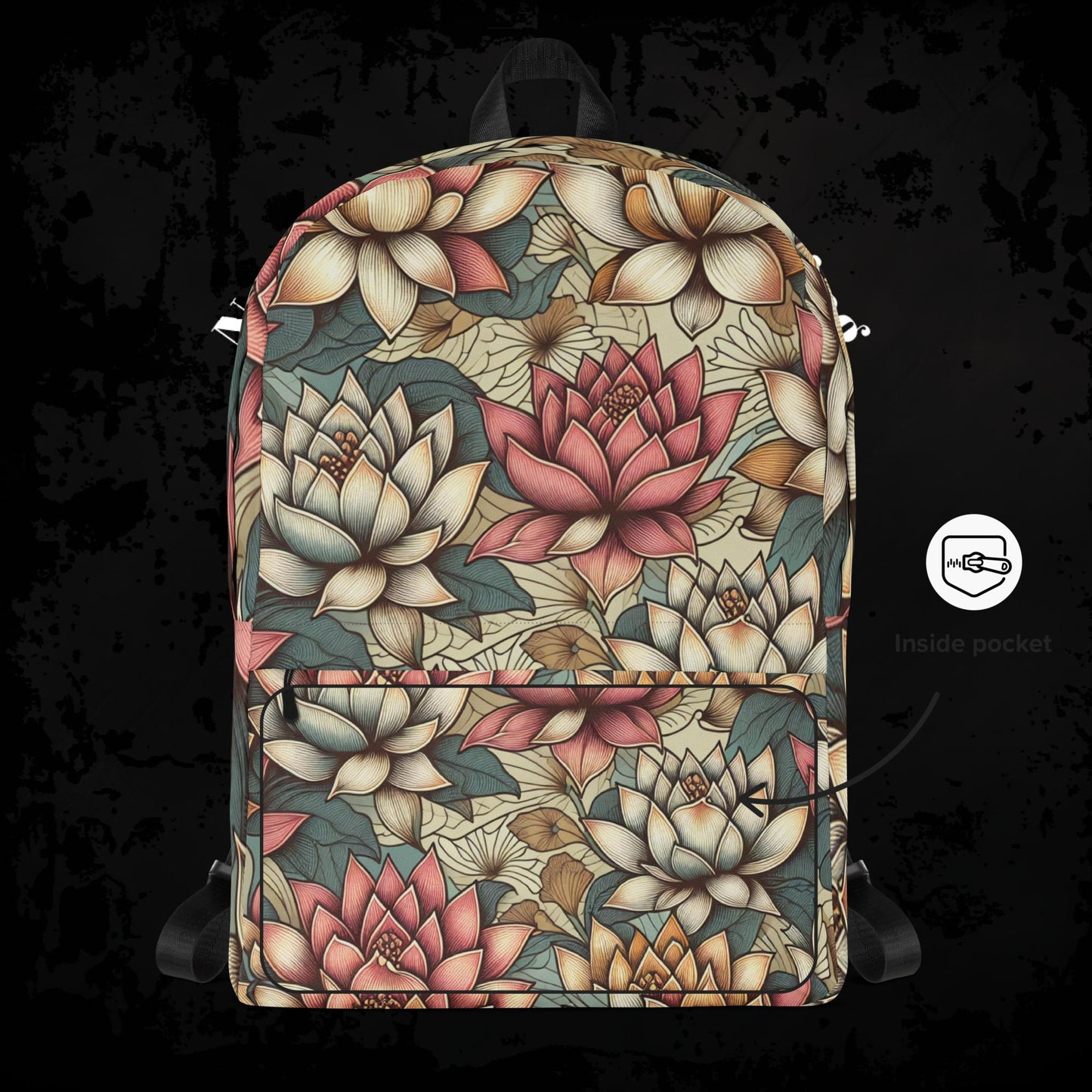 Lotus Flower Backpack