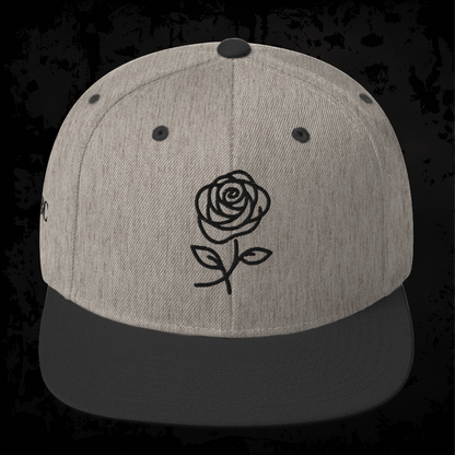 Line Rose Snapback