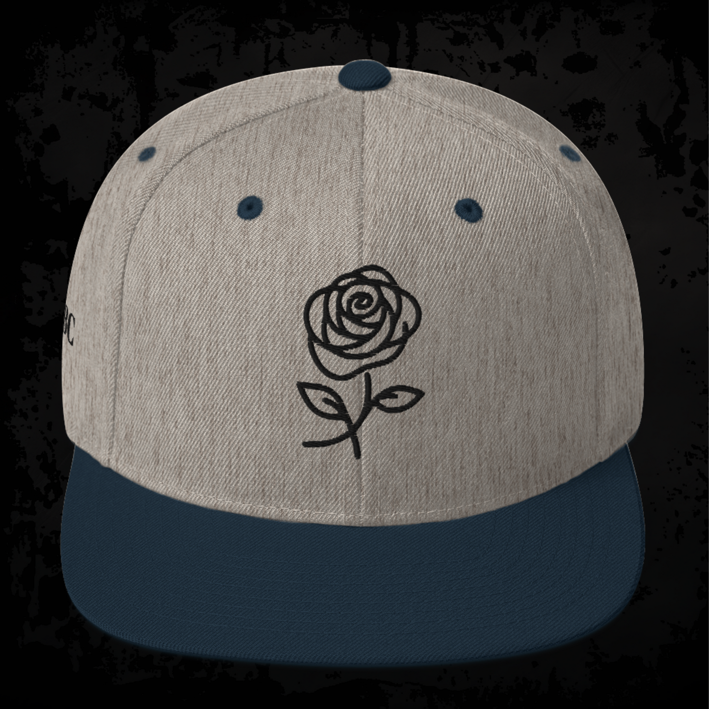 Line Rose Snapback