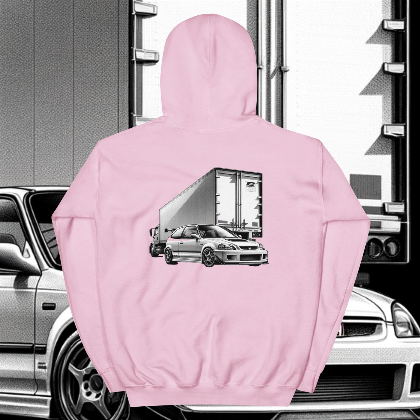 Honda Civic Type-R Graphic Pink