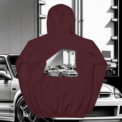 Honda Civic Type-R Hoodie Maroon 