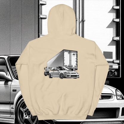 Honda Civic Type-R Graphic Hoodie Sand 